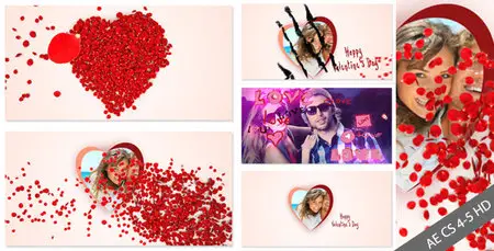 Roses and Valentine's Day - Project for After Effects (VideoHive)