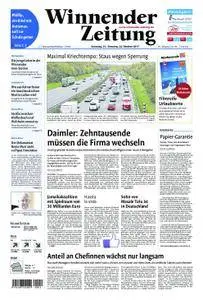 Winnender Zeitung - 21. Oktober 2017