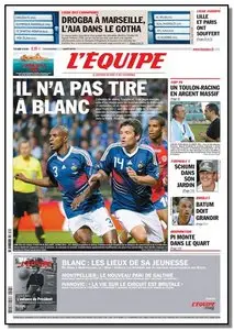 L'Equipe - Vendredi 27 Aout 2010