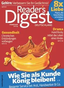 Readers Digest Deutschland Magazin Februar No 02 2014