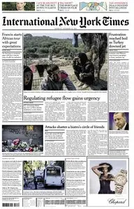 International New York Times - 26 November 2015