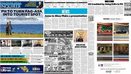 Philippine Daily Inquirer – April 22, 2017