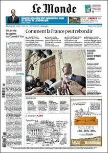 Le Monde - Jeudi 26 Juin 2014