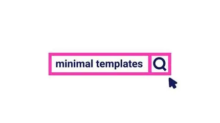 Minimal Search Logo Reveal 36053973