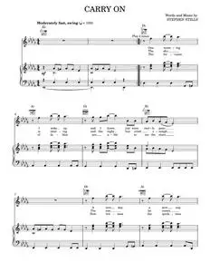 Carry on - Crosby, Stills, Nash & Young (Piano-Vocal-Guitar)