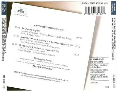 The English Concert, Trevor Pinnock - Vivaldi: Le Quattro Stagioni, Concertos RV 548 & 516 (2003)