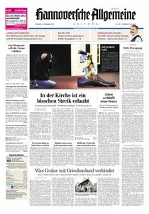 Hannoversche Allgemeine Zeitung - 21.11.2012