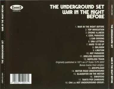 The Underground Set - War In The Night Before (1971)