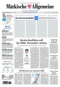 Märkische Allgemeine Zossener Rundschau - 23. September 2019