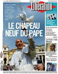 Libération du Mercredi 2 Octobre 2013