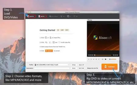 Aiseesoft Video Converter Platinum For Mac 6.6.53