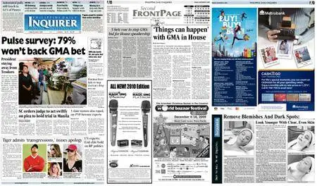 Philippine Daily Inquirer – December 04, 2009