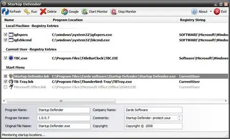 Zards Startup Defender 1.9.0