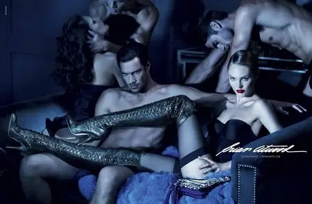 Candice Swanepoel by Mert Alas & Marcus Piggot for Brian Atwood Fall/Winter 2012 Campaign