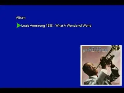 Louis Armstrong - What A Wonderful World (1988) [Vinyl Rip 16/44 & mp3-320 + DVD] Re-up