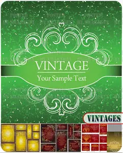 Stock Vector - Vintages 2605