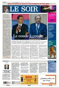 Le Soir du 18 Mars 2015