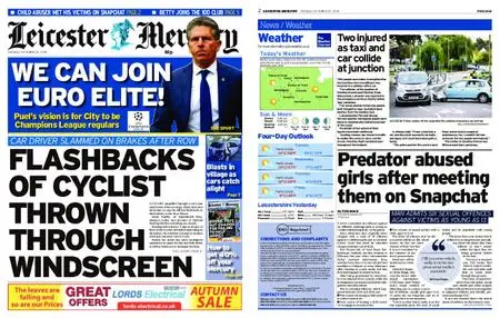 Leicester Mercury – October 22, 2018