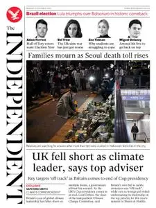 The Independent – 31 October 2022