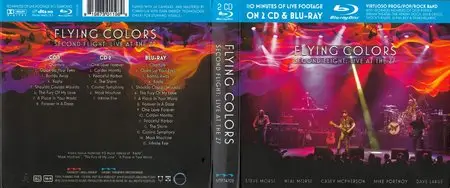 Flying Colors - Second Flight: Live At The Z7 (2015) [2CD + Blu-ray]