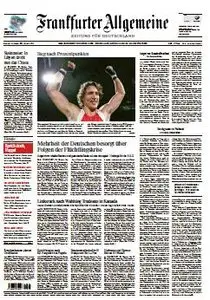 Frankfurter Allgemeine Zeitung FAZ - 21 Oktober 2015