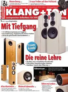 Klang & Ton - Magazin für Lautsprecher Selbstbau August/September 05/2013
