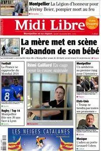 Midi Libre du Samedi 12 Novembre 2016