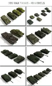 Military Models - 3ds Max Tank Models
