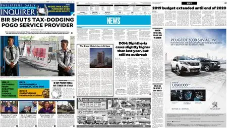 Philippine Daily Inquirer – September 26, 2019