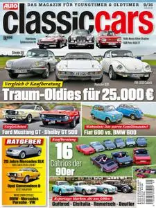 Auto Zeitung Classic Cars – September 2016