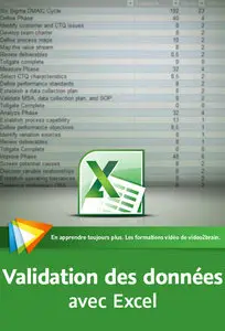 Validation des données avec Excel