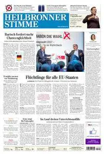 Heilbronner Stimme Kocher-Jagst-Brettachtal - 07. September 2017