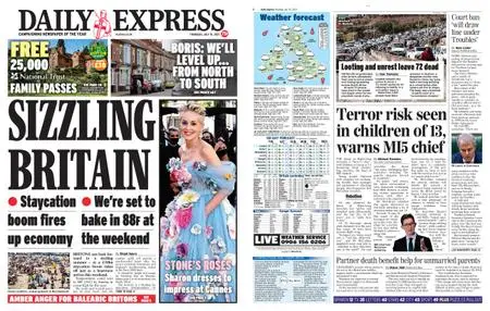 Daily Express – July 15, 2021