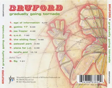 Bill Bruford - Gradually Going Tornado (1980) {BBWF}