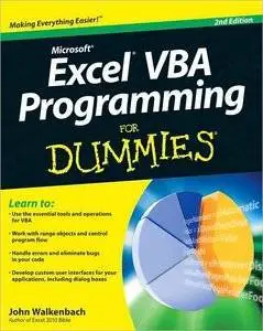 Excel VBA Programming For Dummies by John Walkenbach [Repost]