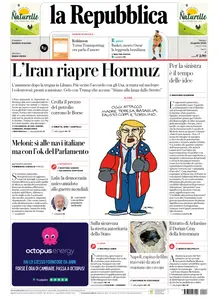 la Repubblica - 18 Aprile 2026