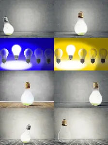 Light bulb in room