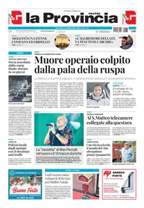 La Provincia Pavese - 13 Dicembre 2024