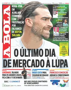 A Bola - 3 Setembro 2025