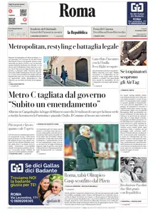la Repubblica Roma - 24 Ottobre 2025