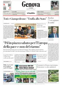 la Repubblica Genova - 11 Marzo 2025