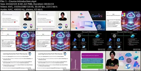 RAG with Azure OpenAI (AI Search, CosmosDB, GraphRAG & more)