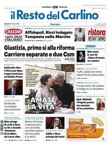Il Resto del Carlino Ferrara Rovigo - 23 Luglio 2025