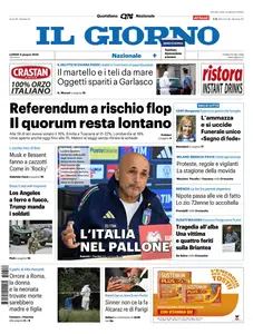 Il Giorno - 9 Giugno 2025