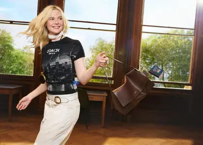 Elle Fanning - Coach 'Explore Your Story' Spring 2026 Campaign