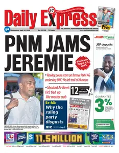 Trinidad & Tobago Daily Express - 16 April 2025
