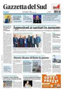 Gazzetta del Sud Reggio Calabria - 15 Marzo 2025