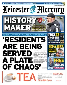 Leicester Mercury - 20 August 2025