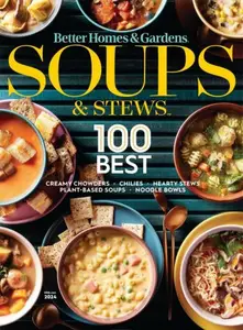 Better Homes & Gardens: Soups & Stews 100 Best, 2024