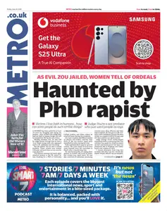 Metro UK - 20 June 2025